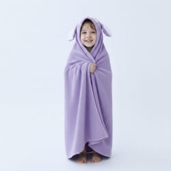 Teddy Towel Purple